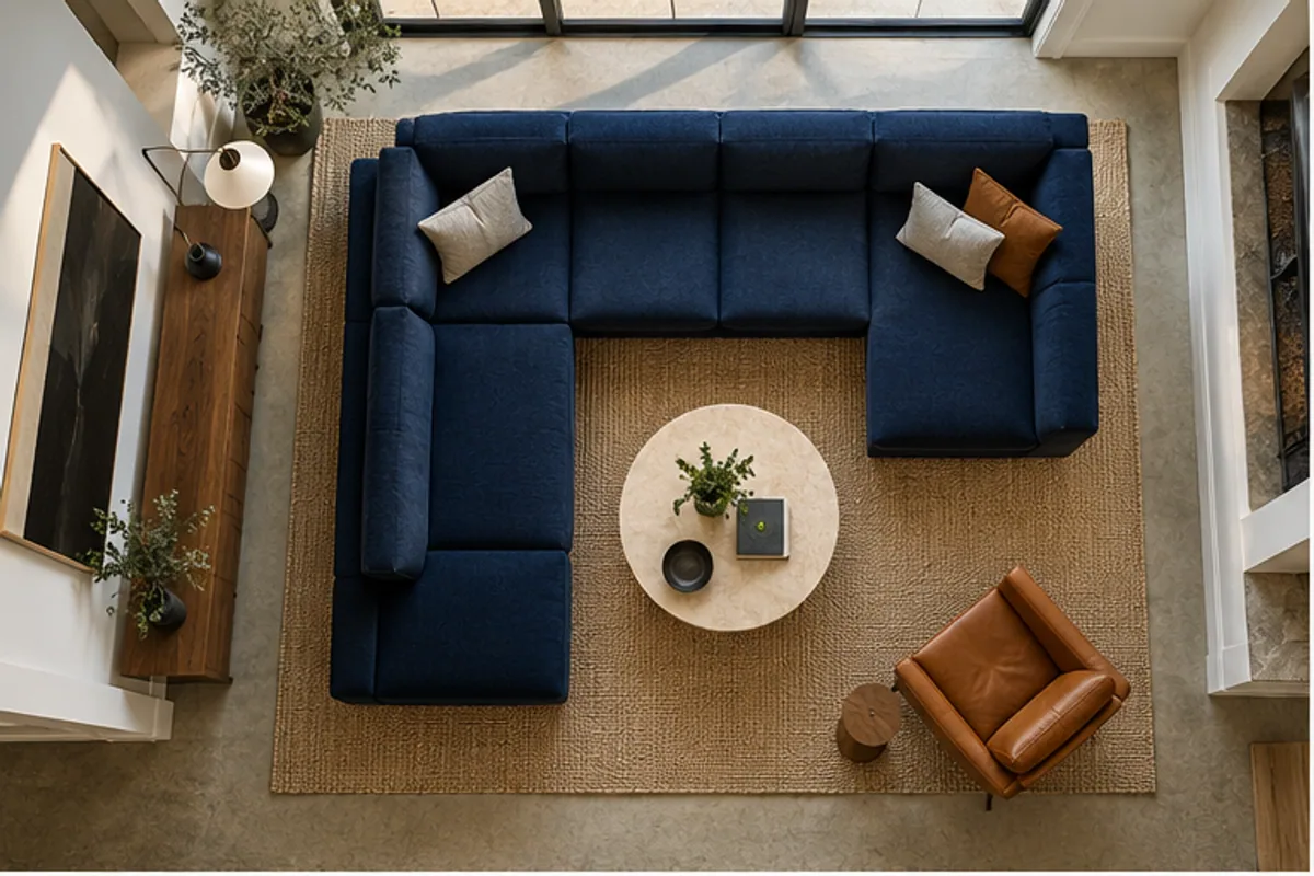 overhead modular layout