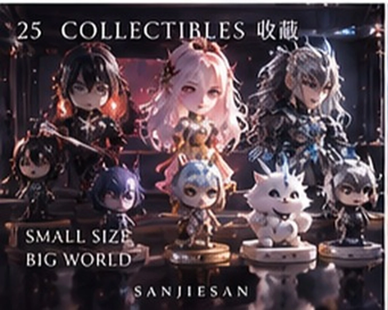 Keep a small world · collectible concept · Sanjiesan concept artwork