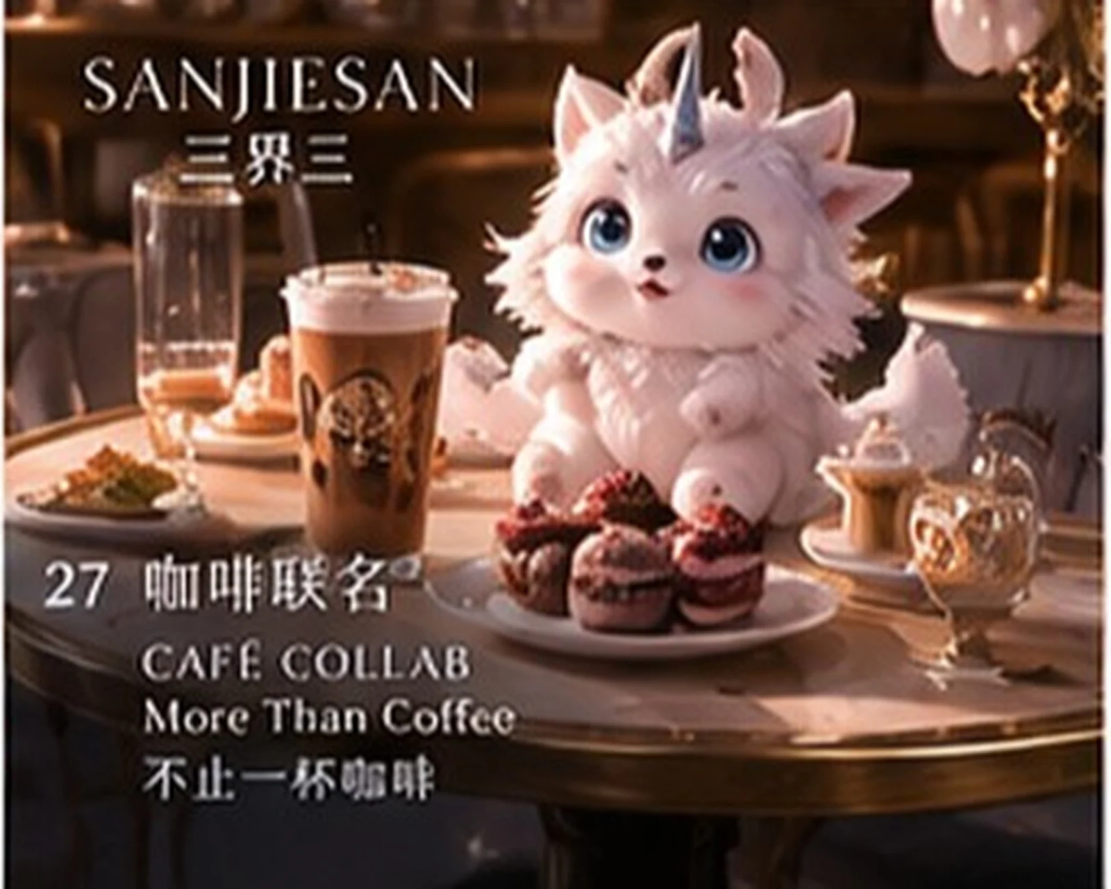 A place to meet · cafe concept · Sanjiesan concept artwork